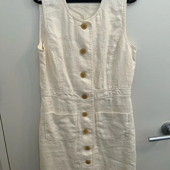 rohe linen kaftan dress Sande Linen Kaftan Burro main image 0